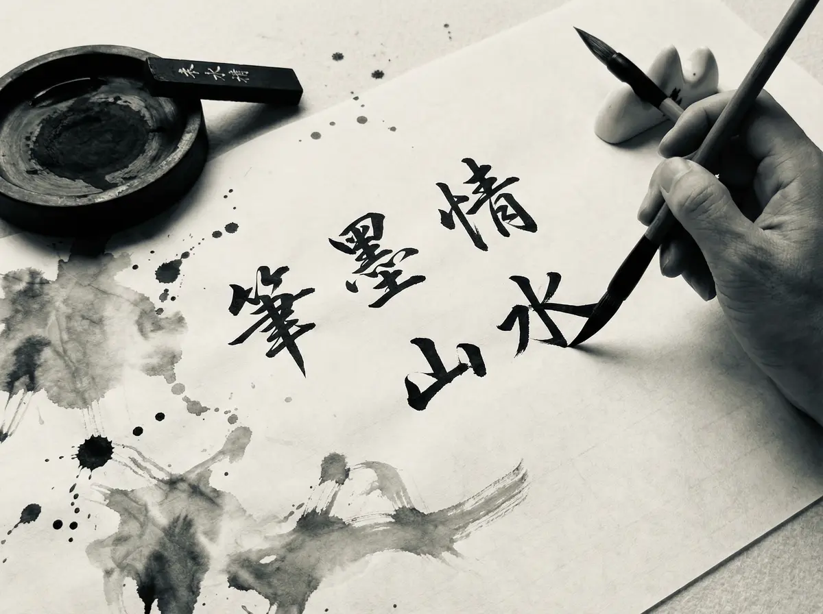 新葡京旅行家专栏书法创作水墨画